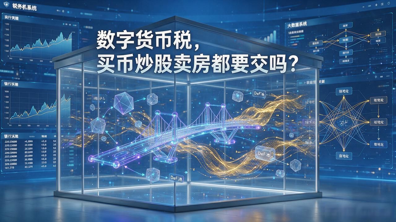 数字货币税，买币炒股卖房都要交吗？