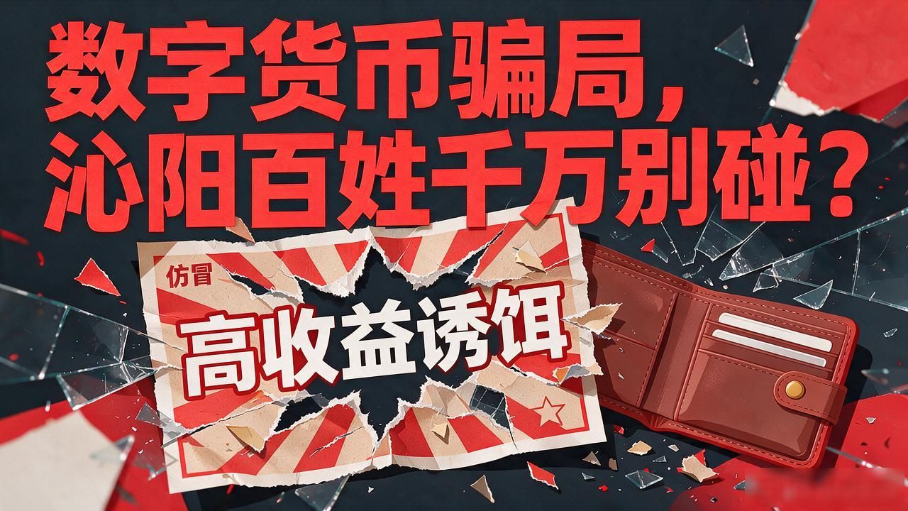 数字货币骗局，沁阳百姓千万别碰