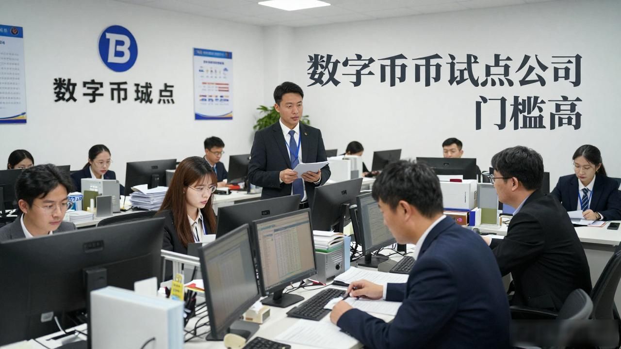 数字货币试点公司门槛高