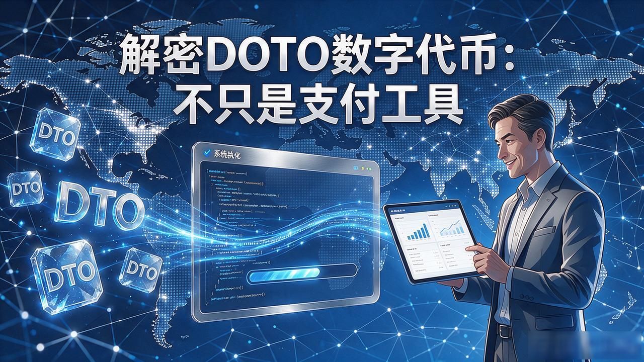 解密DTO数字代币：不只是支付工具