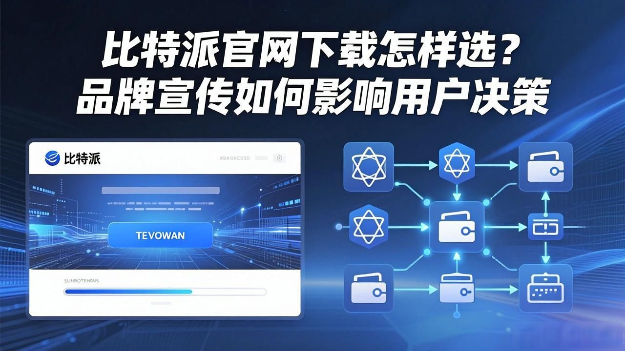 比特派官网下载怎样选？品牌宣传如何影响用户决策