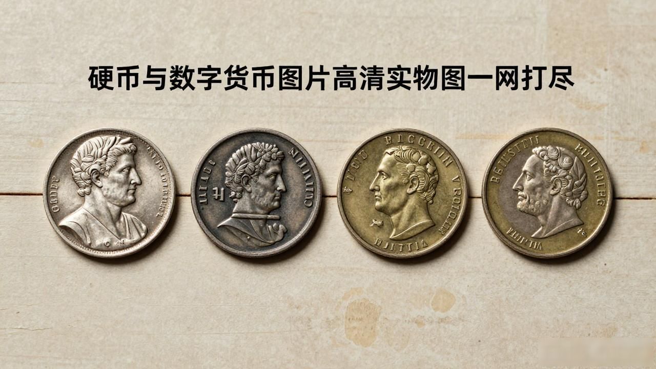 硬币数字货币图片大全，高清实物图一网打尽