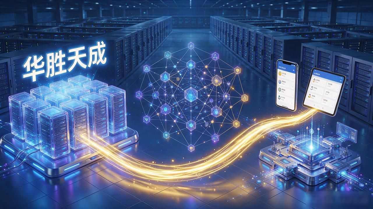 华胜天成数字货币业务全貌：钱包、终端、清算一条线