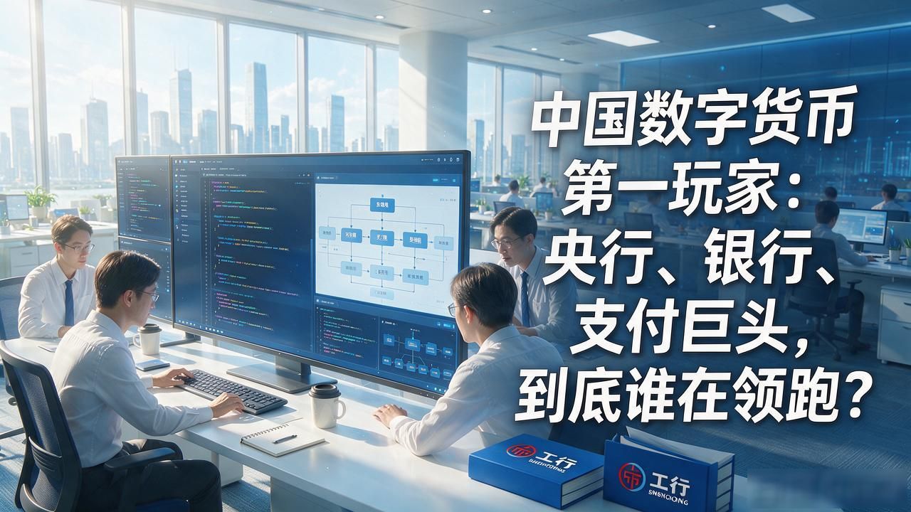 中国数字货币第一玩家:央行、银行、支付巨头,到底谁在领跑?