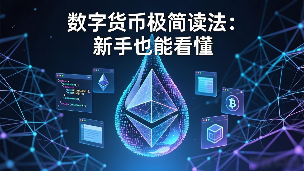 数字货币极简读法:新手也能看懂