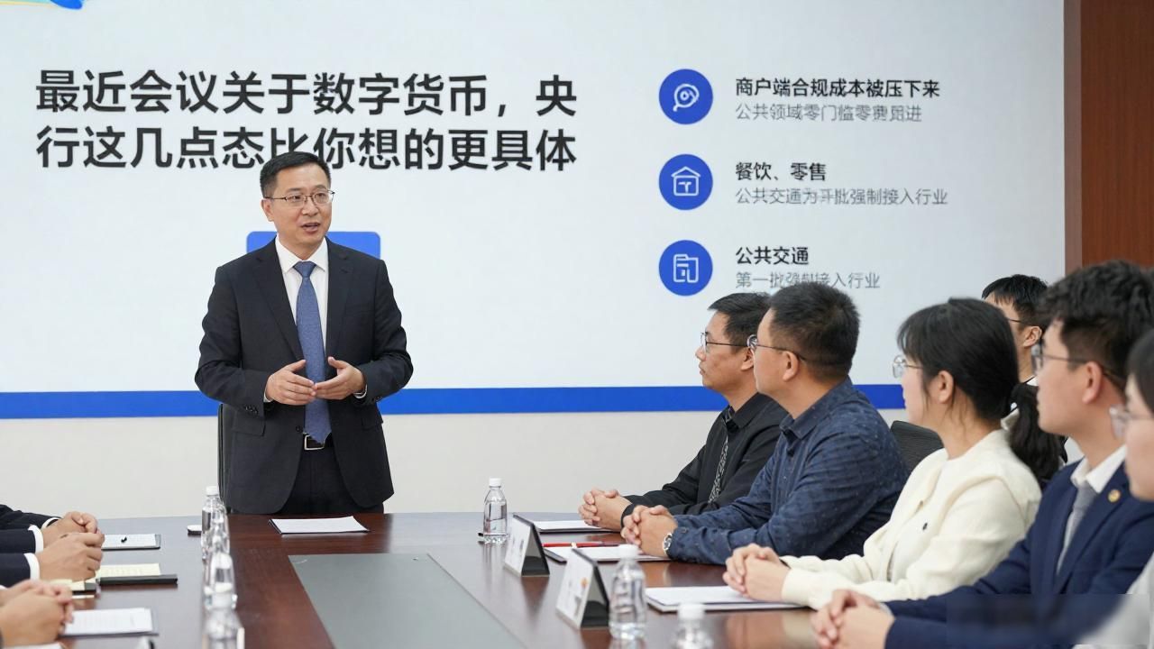 最近会议关于数字货币,央行这几点表态比你想的更具体