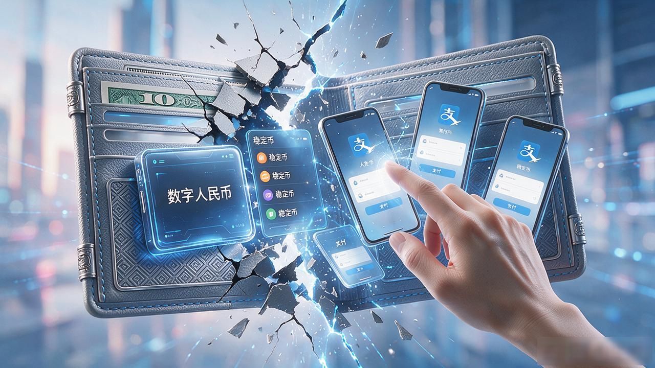数字流行的货币:数字人民币和稳定币,正在改写普通人的钱袋子