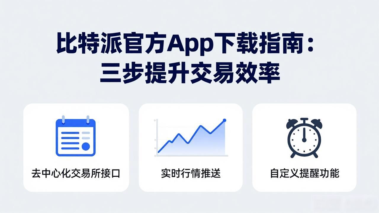 比特派官方App下载指南:三步提升交易效率