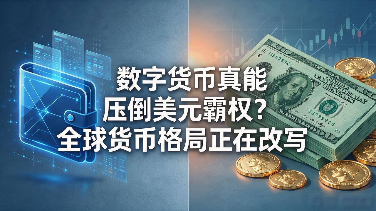 数字货币真能压倒美元霸权?全球货币格局正在改写