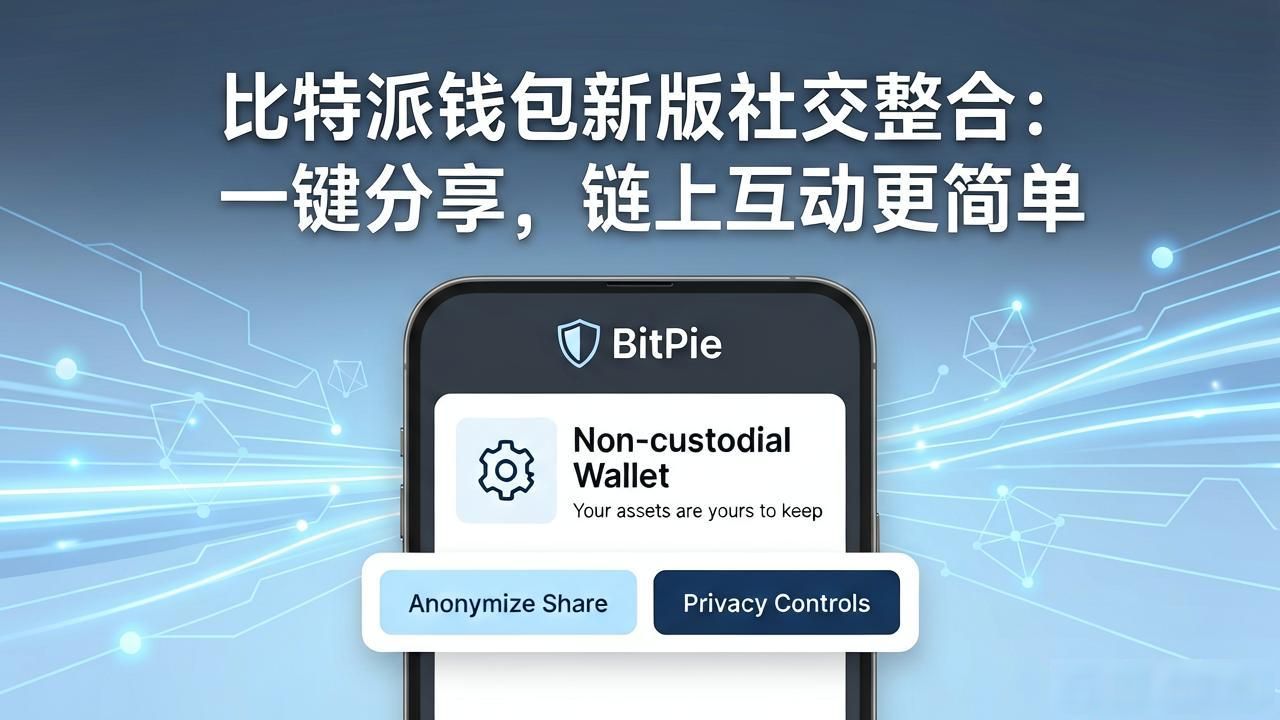比特派钱包新版社交整合:一键分享,链上互动更简单