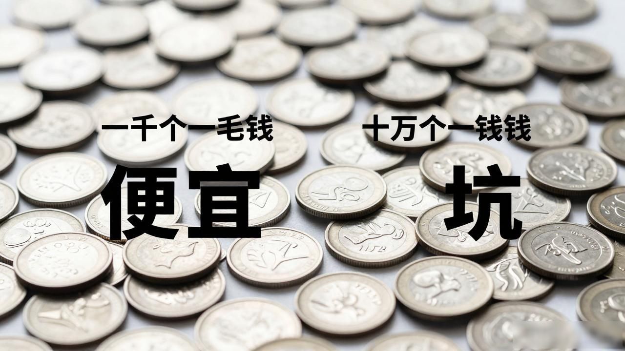 平价数字货币是什么？几分钱一枚的币，看着便宜，买进去才知道坑有多深