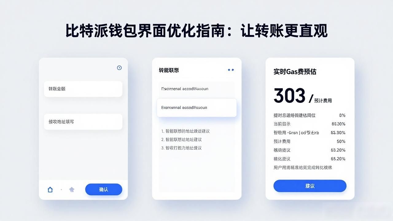 比特派钱包界面优化指南:让转账更直观