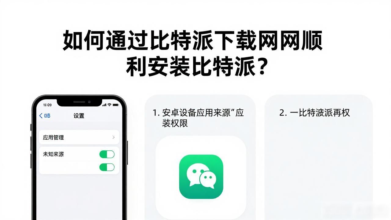 如何通过比特派下载网址顺利安装比特派？