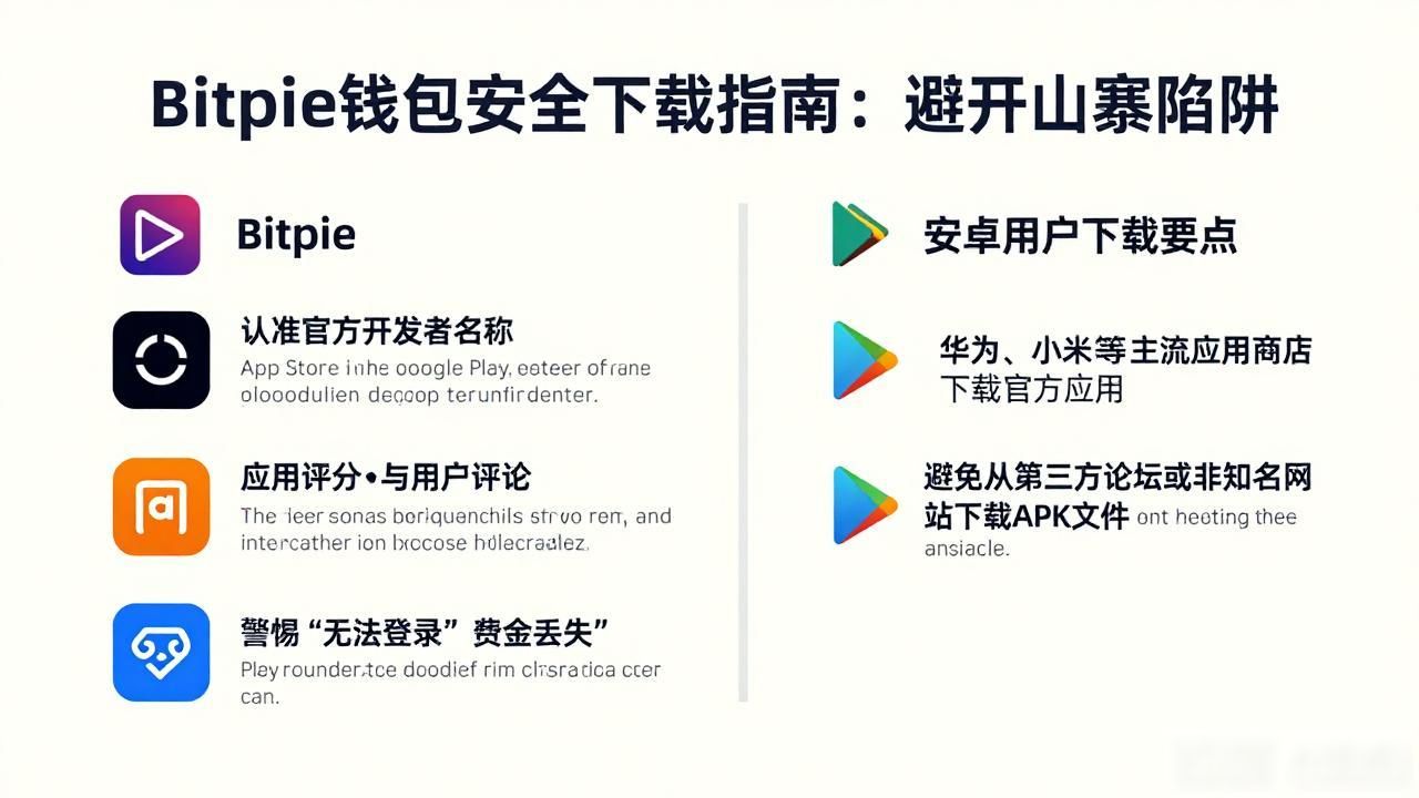 Bitpie钱包安全下载指南:避开山寨陷阱
