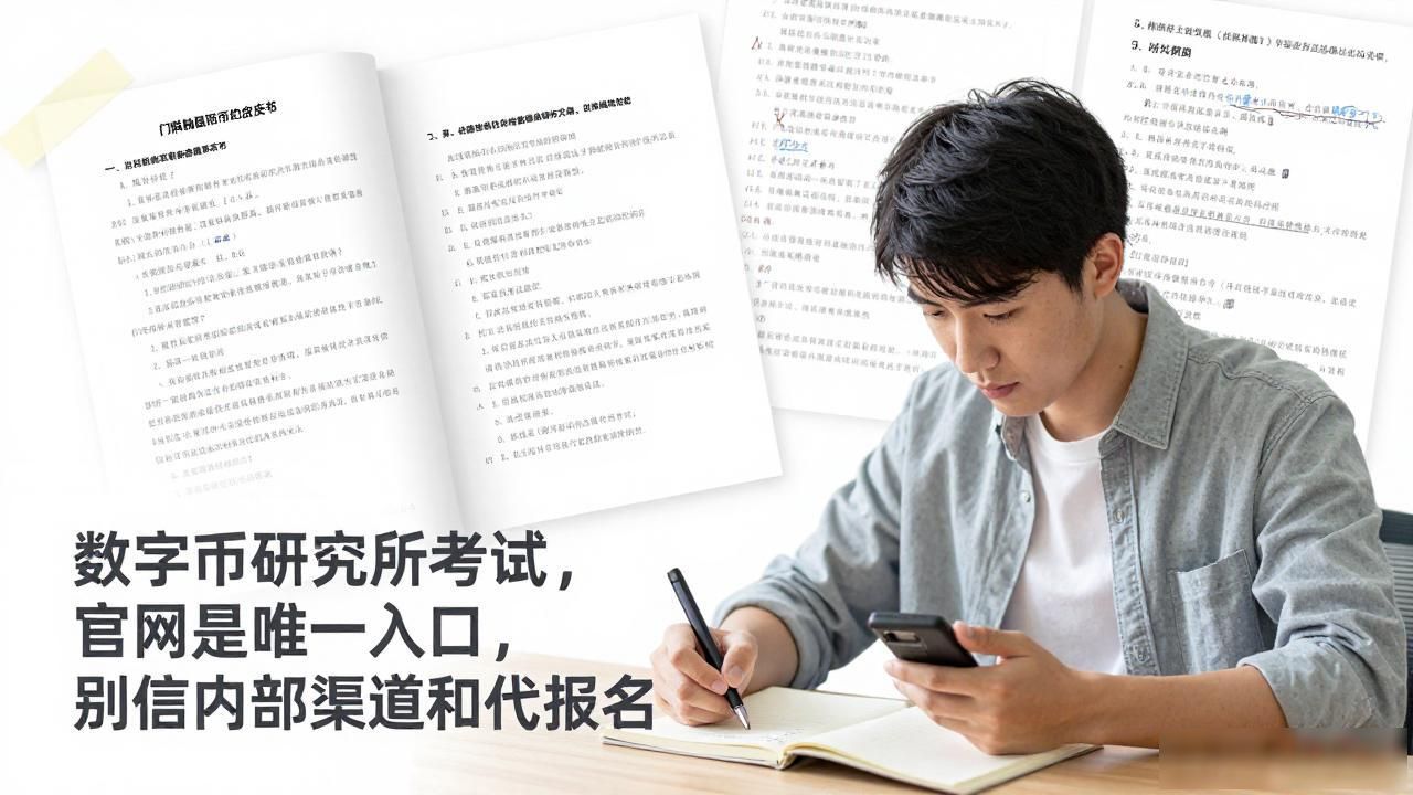 数字货币研究所考试怎么准备？过来人避坑指南