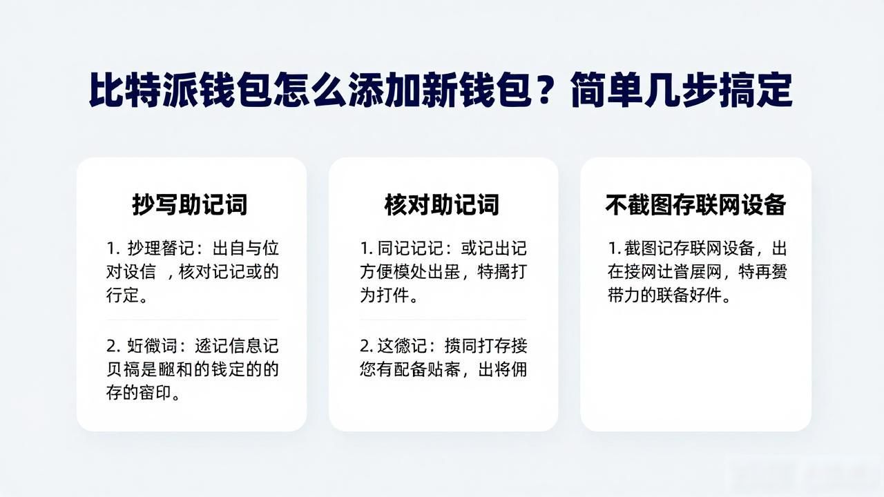 比特派钱包怎么添加新钱包?简单几步搞定