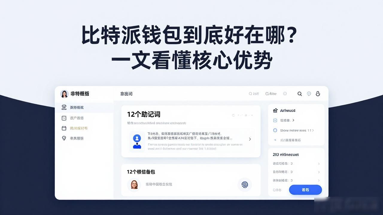 比特派钱包到底好在哪?一文看懂核心优势