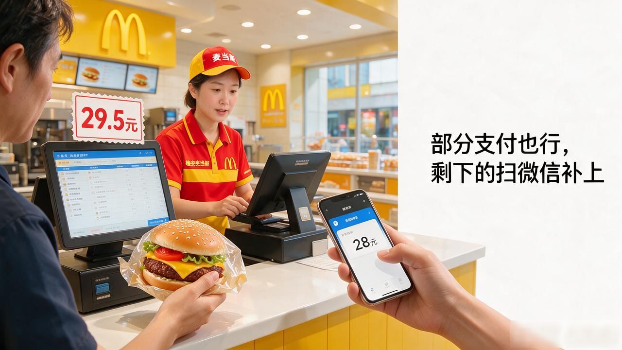 雄安麦当劳能不能用数字货币付款?我跑了两家店帮你问明白了