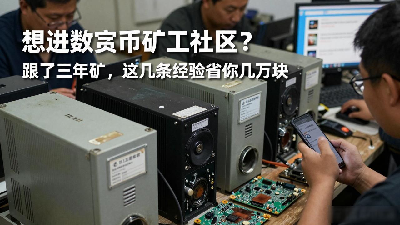 想进数字货币矿工社区?跟了三年矿,这几条经验省你几万块