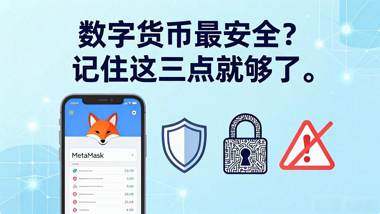 数字货币最安全？记住这三点就够了