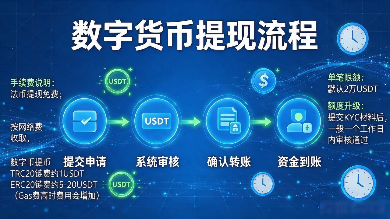 awu数字货币交易平台提现全流程：到账时间、手续费、限额一次说清