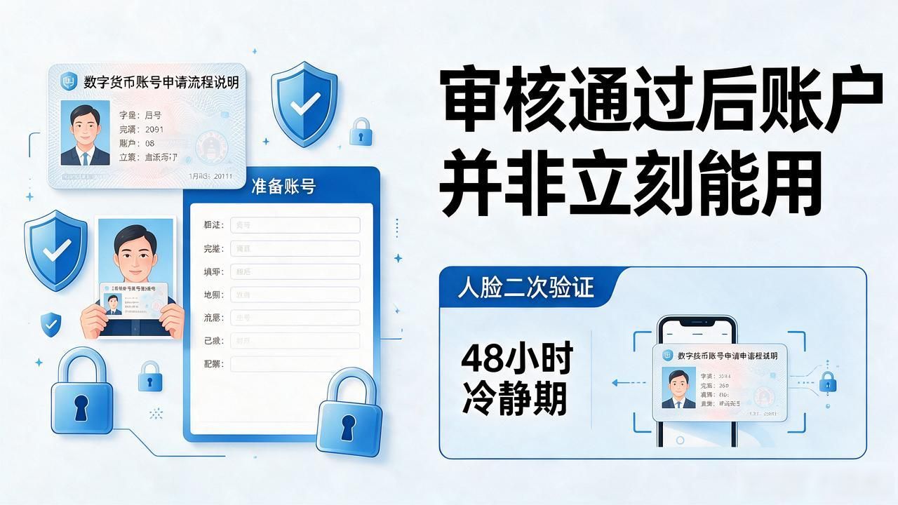数字货币账号申请别白跑,这几样材料没备齐流程走不通