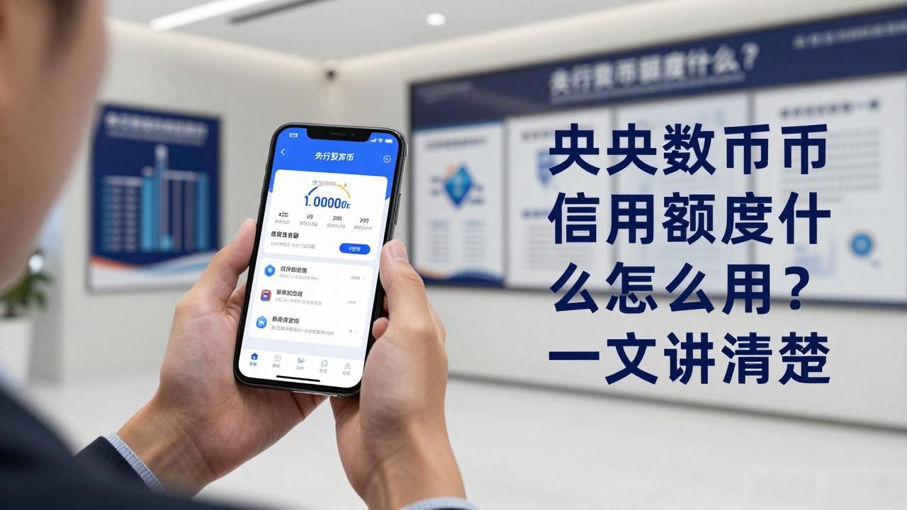 央行数字货币信用额度是什么?怎么用?一文讲清楚