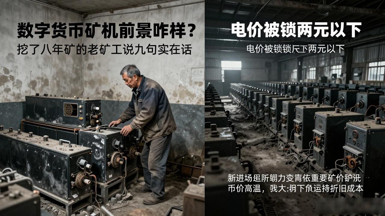 数字货币矿机前景咋样?挖了八年矿的老矿工说几句实在话