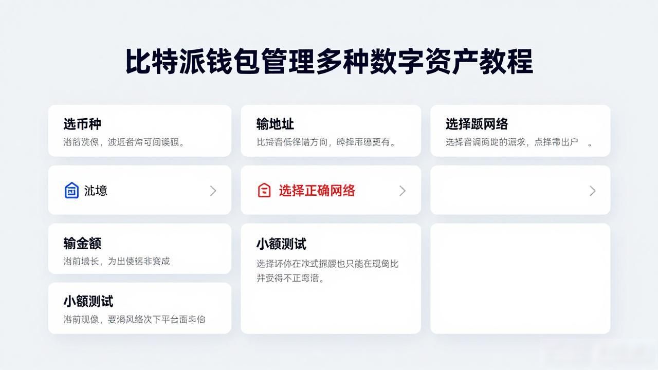 比特派钱包管理多种数字资产教程