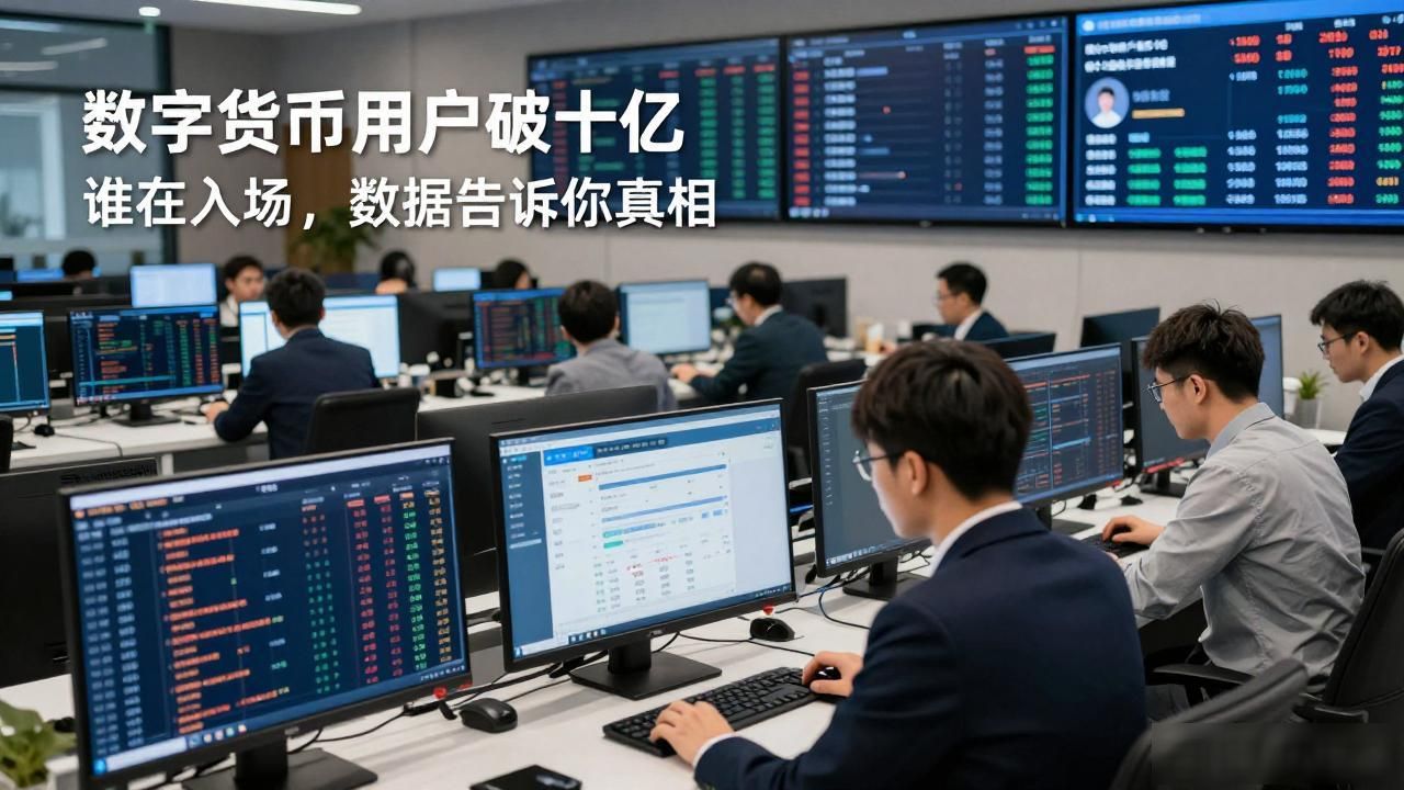 数字货币用户破十亿:谁在入场,数据告诉你真相
