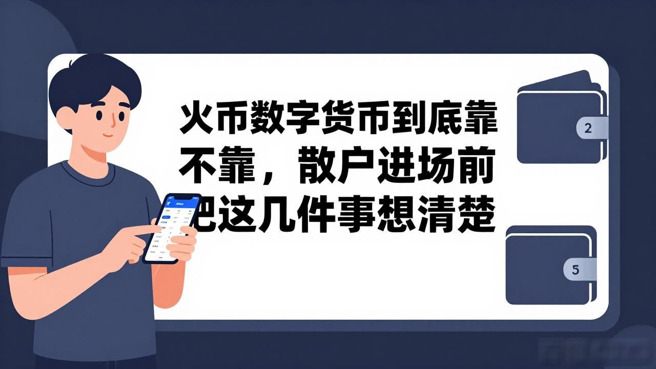 火币数字货币到底靠不靠谱,散户进场前得把这几件事想清楚