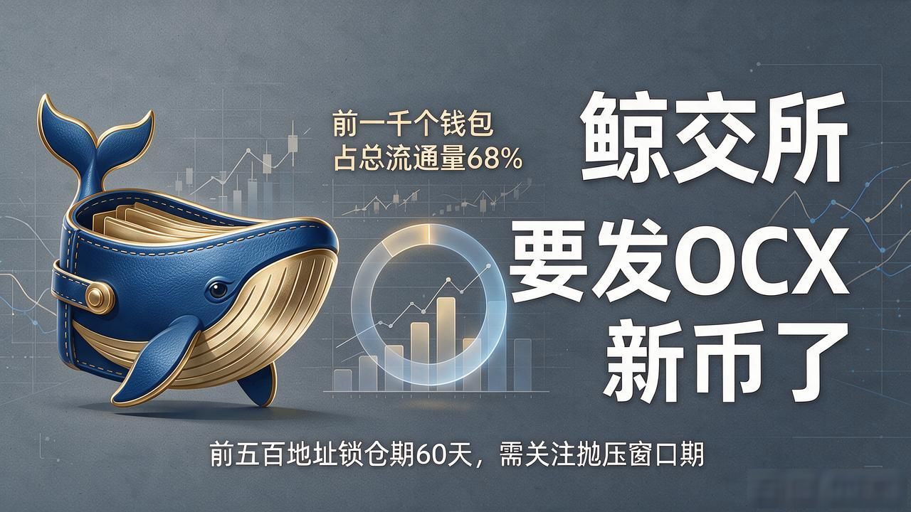 鲸交所要发OCX新币了,发行规则和入场时机怎么看