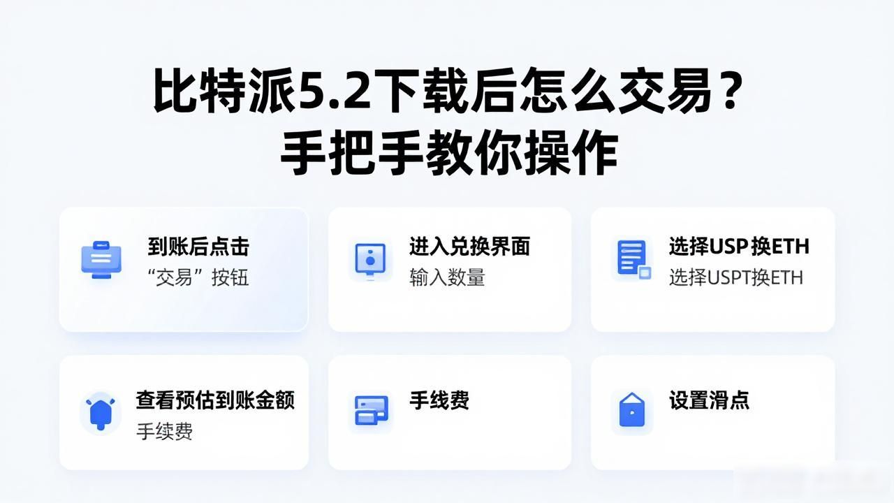 比特派5.2下载后怎么交易?手把手教你操作