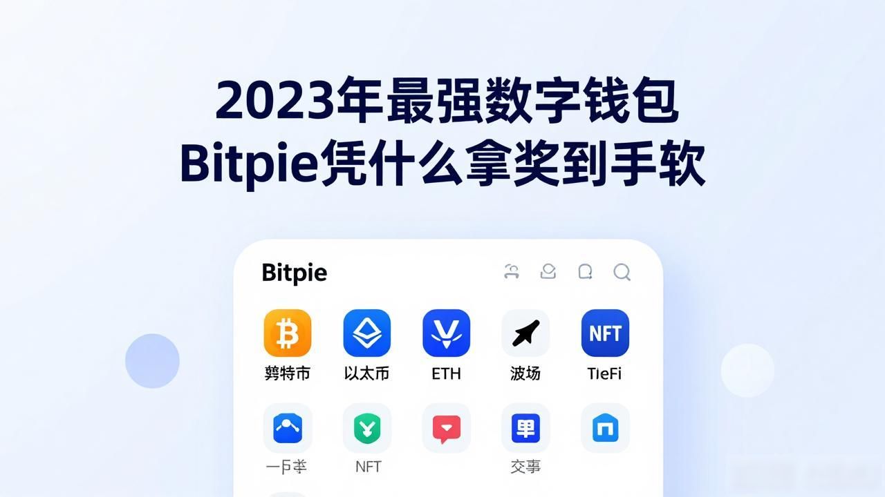 2023年最强数字钱包 Bitpie 凭什么拿奖到手软