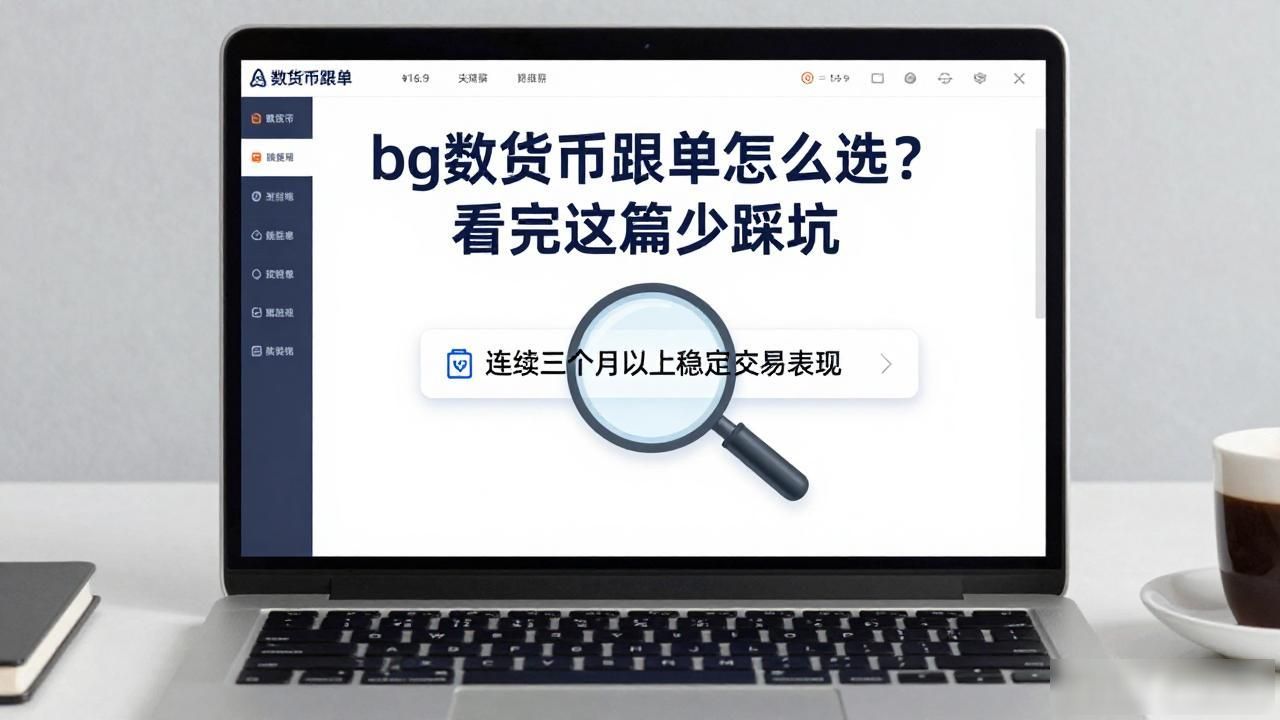 bg数字货币跟单怎么选?看完这篇少踩坑