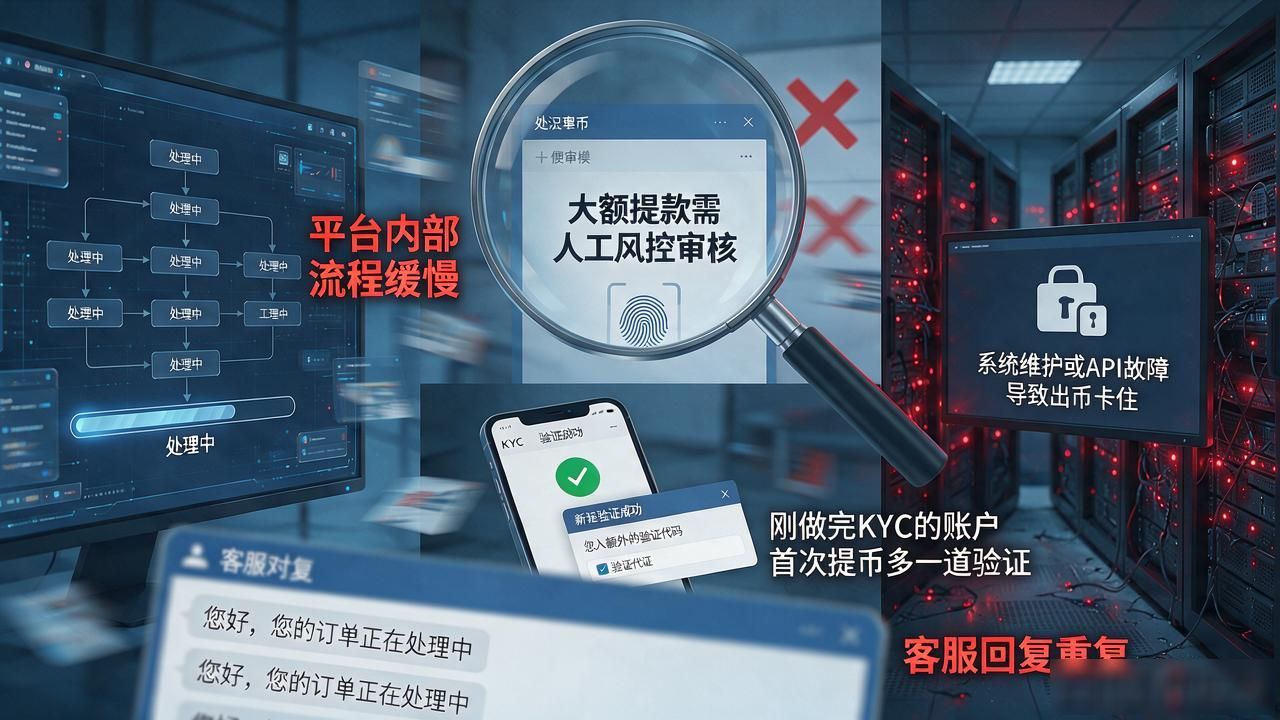 数字货币提款慢是怎么回事?提款不到账、延迟到账的原因和解决办法