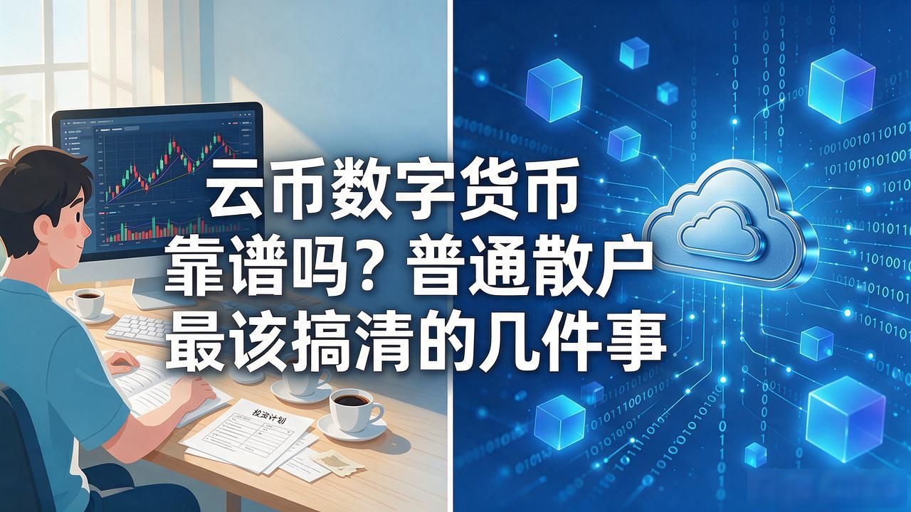 云币数字货币靠谱吗？普通散户最该搞清的几件事