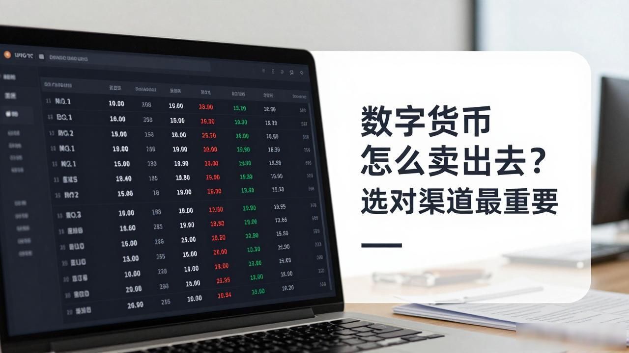 数字货币怎么卖出去？选对渠道最重要
