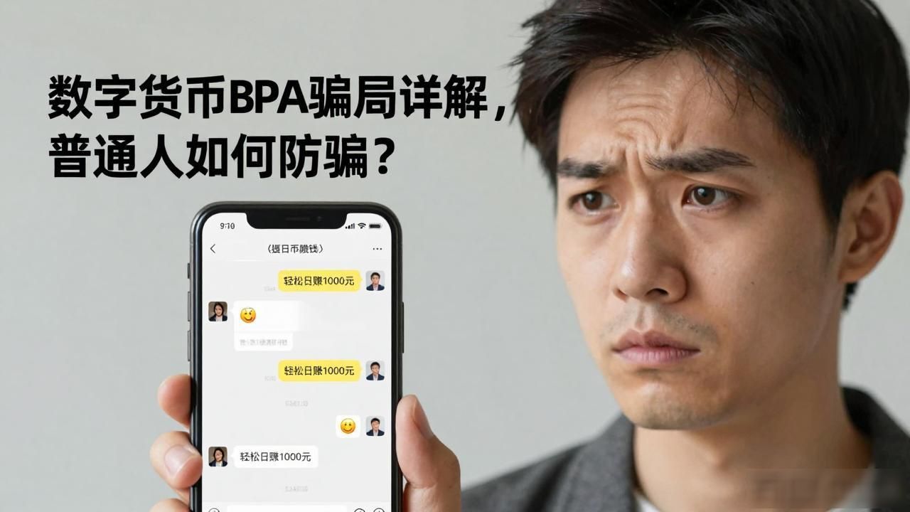 数字货币bpa骗局详解，普通人如何防骗？