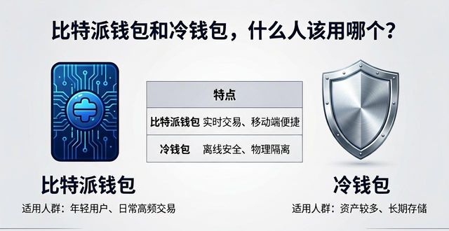 比特派钱包和冷钱包，什么人该用哪个？
