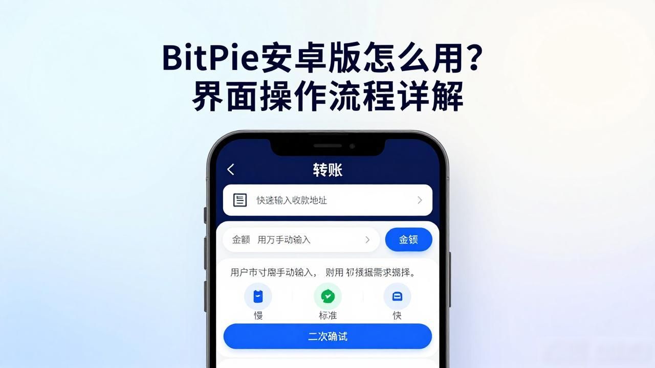 BitPie安卓版怎么用？界面操作流程详解