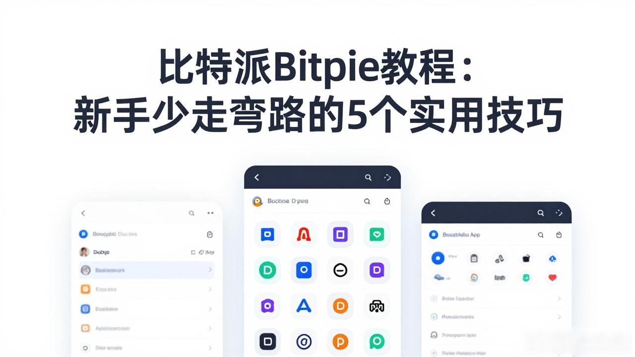 比特派Bitpie教程：新手少走弯路的5个实用技巧