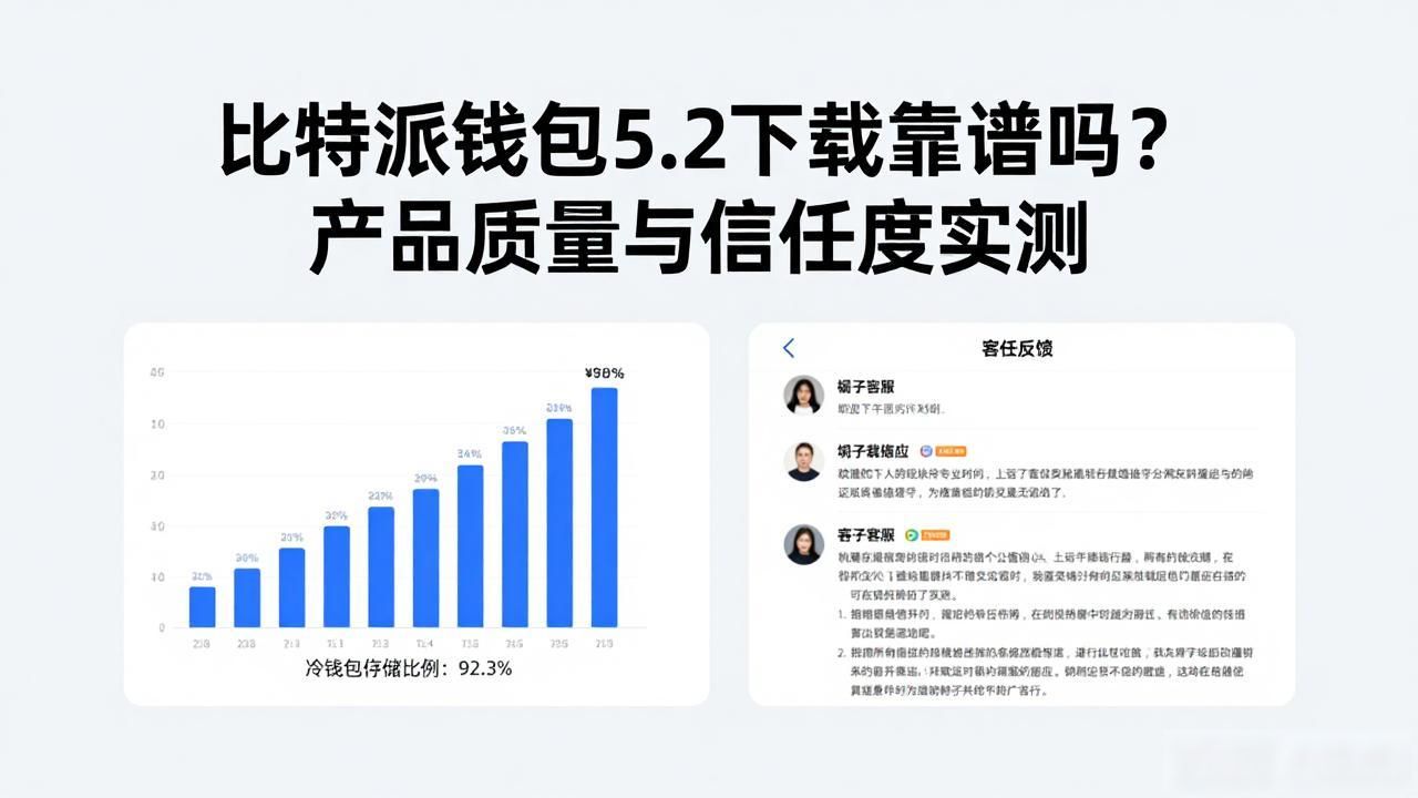 比特派钱包5.2下载靠谱吗？产品质量与信任度实测