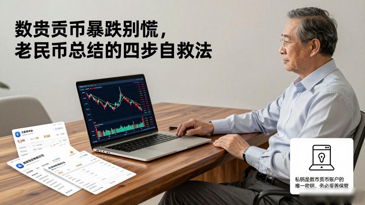 数字货币暴跌别慌，老股民总结的四步自救法